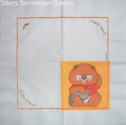 Servietten mit  Bibern in Silkes Servietten-Galerie