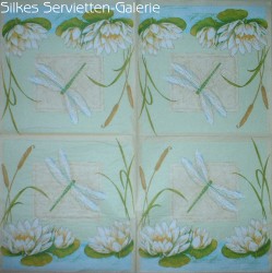 Servietten mit Libellen in Silkes Servietten-Galerie