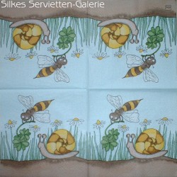 Servietten mit Bienen in Silkes Servietten-Galerie