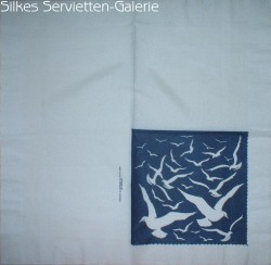Vogel-Servietten in Silkes Servietten-Galerie
