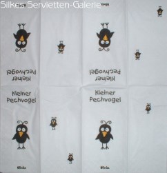 Vogel-Taschentcher in Silkes Servietten-Galerie