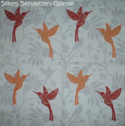 Kolibri-Servietten in Silkes Servietten-Galerie